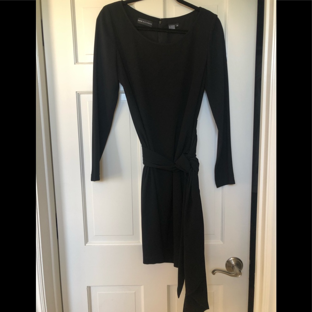 Dana Buchman long sleeve cocktail dress